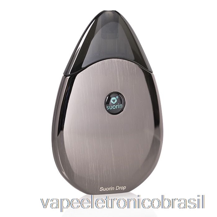 Vape Eletronico Suorin Drop Pod System Metal Escovado